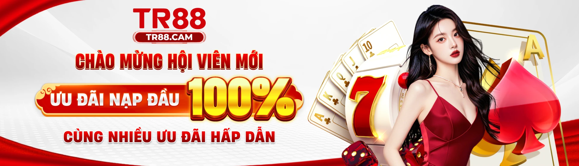 Banner chính thức nhà cái TR88